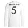 Nogometni Dres Real Madrid Bellingham 5 Domaći 2024-25 Dugim Rukavima
